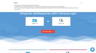 
                            7. Generate more leads with the GetResponse + Campus ...