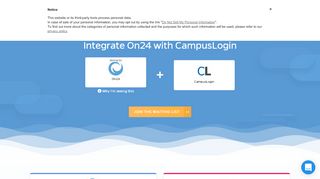 
                            7. Generate more leads with the On24 + Campus Login integration ...