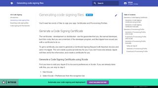 
                            7. Generating code signing files - iOS Code Signing