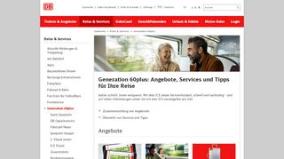 
                            12. Generation 60plus - Informationen für Senioren - Deutsche Bahn