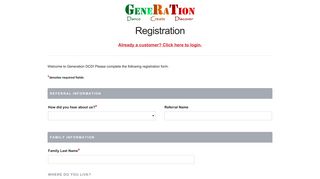 
                            12. Generation DCD Online Registration - Jackrabbit Login