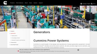 
                            8. Generators | Cummins Inc.