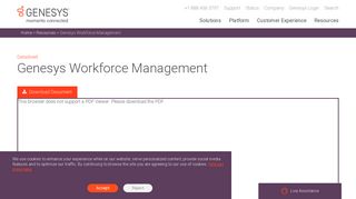 
                            13. Genesys Workforce Management | Genesys