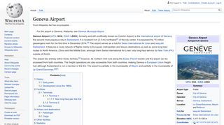 
                            6. Geneva Airport - Wikipedia