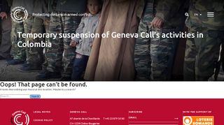 
                            9. Geneva Call | Finanzierung und Unterstützung