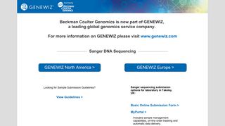 
                            5. GENEWIZ Genomics