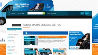 
                            10. GENIUS SPORTS SERVICES EESTI OÜ - Overview @ Inforegister.ee