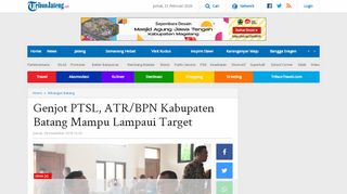 
                            7. Genjot PTSL, ATR/BPN Kabupaten Batang Mampu Lampaui Target ...