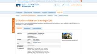 
                            3. Genossenschaftsbank Unterallgäu eG - Genossenschaftsbank ...