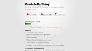 
                            5. Gentelella Shiny by MarkEdmondson1234