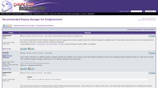 
                            12. Gentoo Forums :: View topic - Recommended Display Manager for ...