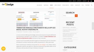 
                            5. Geo Badge - Nuova funzionalità per eseguire timbratura manuale