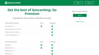 
                            3. Geocaching - Become a Premium Member