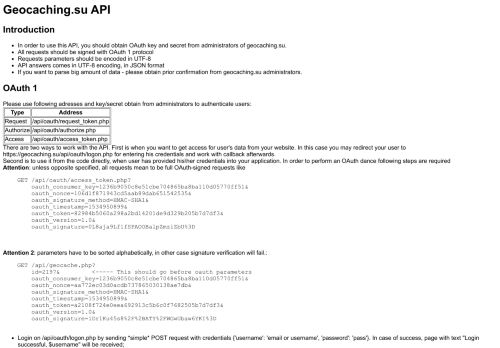 
                            10. Geocaching.su API documentation