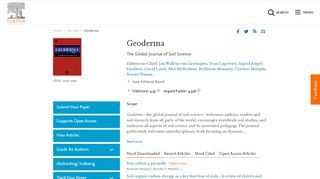 
                            1. Geoderma - Journal - Elsevier