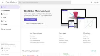 
                            6. GeoGebra | Gratis Matematik Apps - bruges af flere end 100 millioner ...