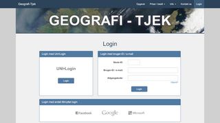 
                            1. Geografi-Tjek - Login - TJEK.NET