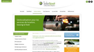 
                            4. Géolocalisation pour les services de location, leasing & fleet | Telefleet