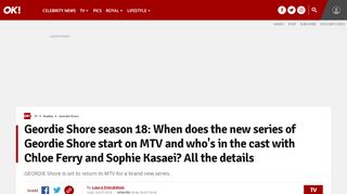 
                            10. Geordie Shore season 18: Who's in the new cast? When is it on MTV ...