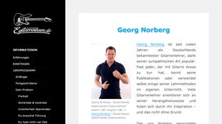 
                            12. Georg Norberg - E-Gitarrenkurs