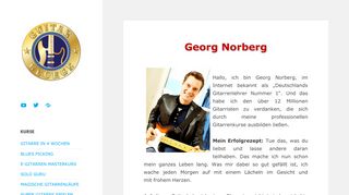 
                            6. Georg Norberg | Georg Norberg's Gitarrenblog - Guitargeorge