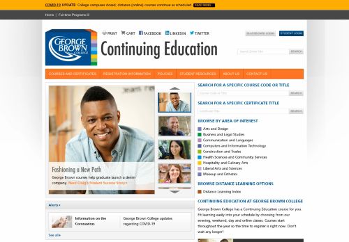 
                            7. George Brown College Continuing Education