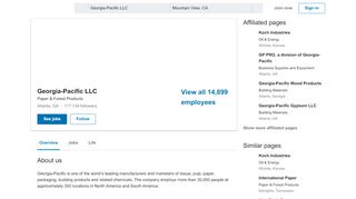 
                            7. Georgia-Pacific LLC | LinkedIn