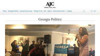 
                            11. Georgia Politics: Elections, Georgia state government - AJC.com