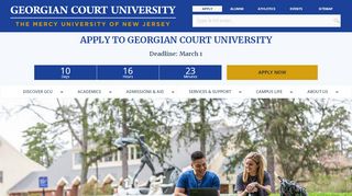 
                            12. Georgian Court University, New Jersey