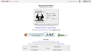 
                            13. Georgy Selu-Elmaz chess games and profile - Chess-DB.com