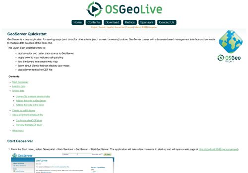 
                            9. GeoServer Quickstart — OSGeoLive 12.0 Documentation