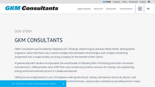 
                            8. Geotechnical Instrumentation - Company | GKM Consultants