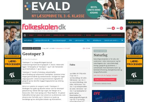 
                            5. Geotoper 3 - Folkeskolen.dk