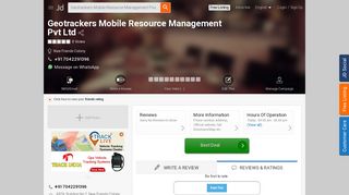 
                            11. Geotrackers Mobile Resource Management Pvt Ltd, New Friends ...