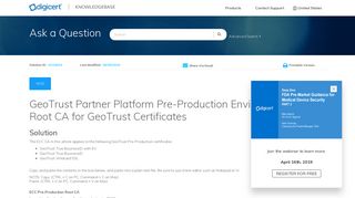 
                            10. GeoTrust Partner Platform Pre-Production Environment - ECC Root ...