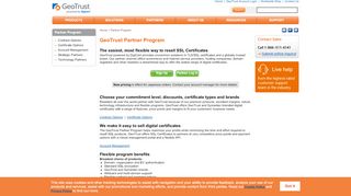 
                            4. GeoTrust Partner Program - Resell SSL Certificates - Geotrust