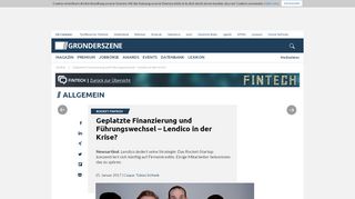 
                            7. Geplatzte Finanzierung und Fü ...