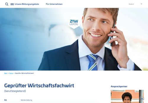 
                            10. Geprüfter Wirtschaftsfachwirt - Anmeldung noch möglich | ZAW Leipzig ...