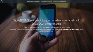 
                            4. GERALDOapp - aiqfome para Restaurantes