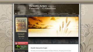 
                            12. Gerard Acosta Login - Temple, Texas | Hewett - Arney Funeral Home