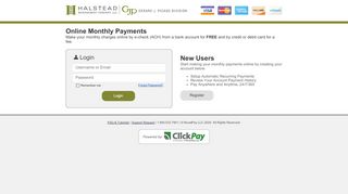 
                            7. Gerard J. Picaso Division | Online Monthly Payments - ClickPay