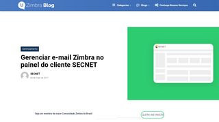 
                            8. Gerenciar e-mail Zimbra no painel do cliente SECNET » Zimbra Blog