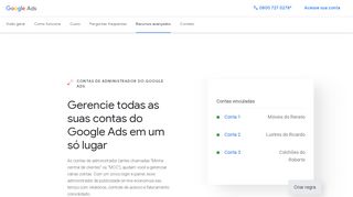 
                            3. Gerencie facilmente várias contas de clientes do Google Ads ...