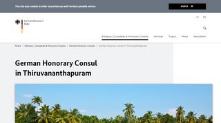 
                            13. German Honorary Consul in Thiruvananthapuram - Federal Foreign ...