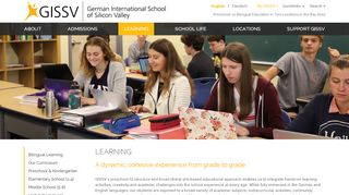 
                            4. German International School of Silicon Valley - Learning