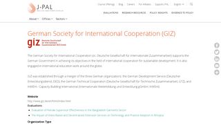 
                            9. German Society for International Cooperation (GIZ) | The Abdul Latif ...