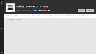
                            8. German Throwdown 2018 - Finals | Competition Corner