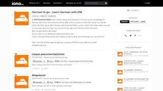 
                            12. German to go - Learn German with DW - iono.fm