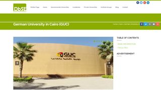 
                            12. German University in Cairo (GUC) - Database for Students ...