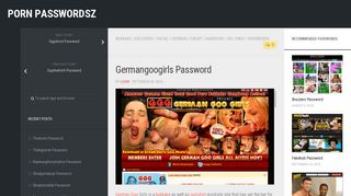
                            3. Germangoogirls Password – Porn PasswordsZ